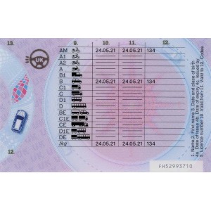 Fake UK Driving License