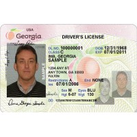Fake Georgia Drivers License