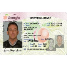 Fake Georgia Drivers License