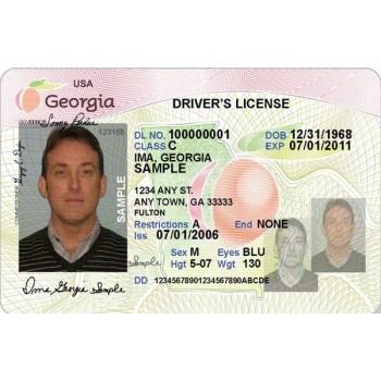 Fake Georgia Drivers License