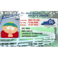 Fake Kentucky Drivers License