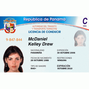 Fake Panama National ID Fake Panama National ID