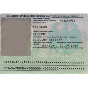 Fake German Passport for Sale Fake ID