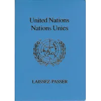 Fake UN Passport