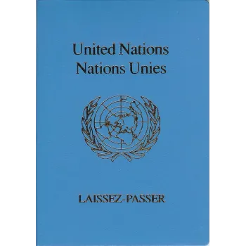 Fake UN Passport